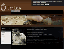 Tablet Screenshot of mikelsanjuan.com